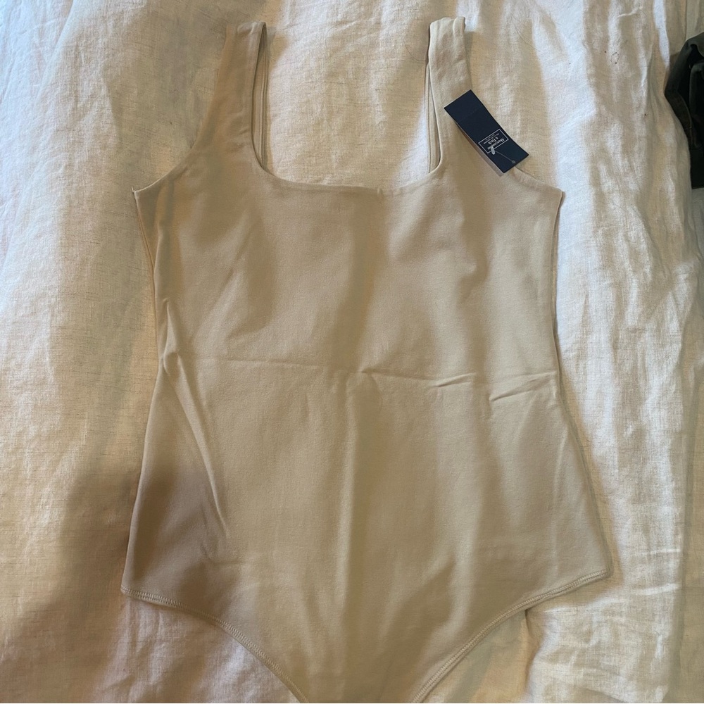 Abercrombie & Fitch Cream Bodysuit